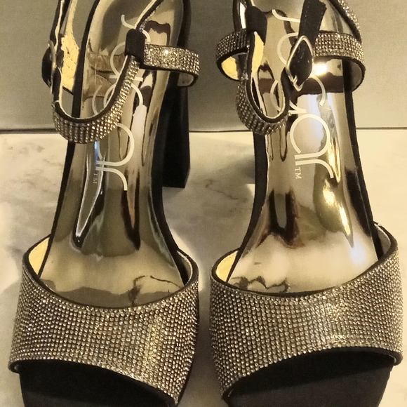 Sugar Women's Prisila High Heel Sandals Black Size 7 1/2 - Picture 13 of 13